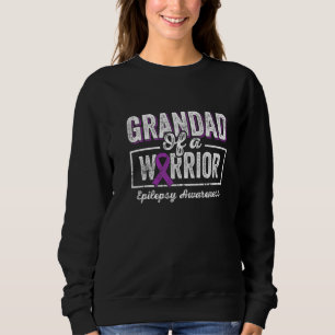 Sudadera Abuelo de un Guerrero Epilepsia Abuelo Cinta Morad
