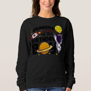 Sudadera Abuelo Del Astronauta Nacimiento Del Espacio Ultra