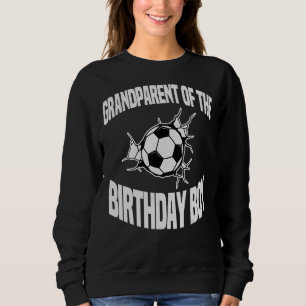 Sudadera Abuelo Del Equipo B De La Bola De Fútbol De Nacimi