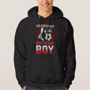 Sudadera Abuelo Del Jugador De Fútbol Bday Ce