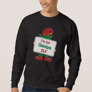 Sudadera Abuelo Duende   Camiseta Personalizada de Navidad 