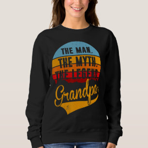 Sudadera Abuelo El Hombre El Mito El Abuelo De La Leyenda
