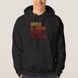 Sudadera Abuelo El Hombre El Mito La Leyenda En Viv Español