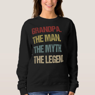 Sudadera Abuelo El Hombre El Mito La Leyenda Para El Abuelo