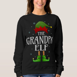 Sudadera Abuelo Elf Navidad Navidades familiares a juego ab