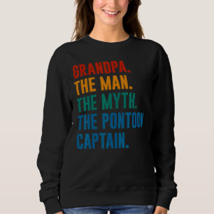 Sudadera Abuelo Hombre Mito Capitán Pontón Pontón