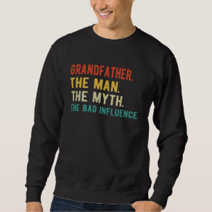Sudadera Abuelo hombre mito mala influencia Día del Padre
