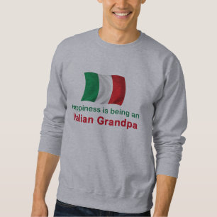 Sudadera Abuelo italiano feliz