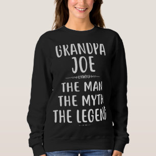 Sudadera Abuelo JOE El Hombre El Mito La Leyenda