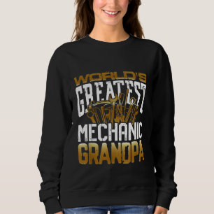 Sudadera Abuelo Mecánico Más Grande del Mundo de Reparación