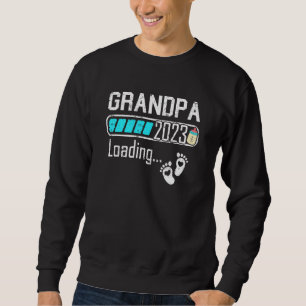 Sudadera Abuelo Mens 2023 Cargando Para Anuncio De Embarazo
