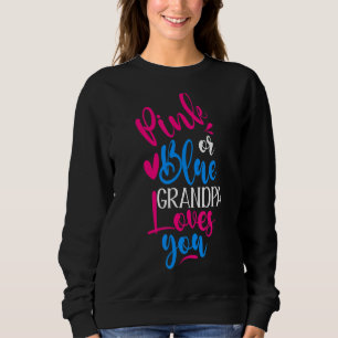 Sudadera Abuelo Rosa O Azul Te Ama Género Revelador 2