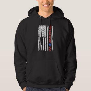 Sudadera Abuelo Vintage Patriótico Perro Abuelo Americano F