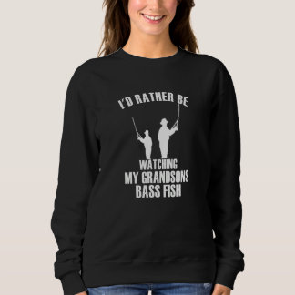 Sudadera Abuelos Prefieren Ver a Mis Nietos Pescar Lubinas