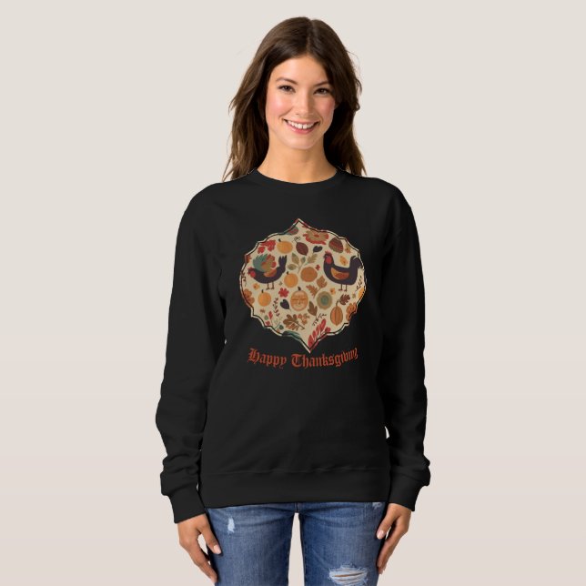 Sudadera Abundancia de otoño (Anverso completo)