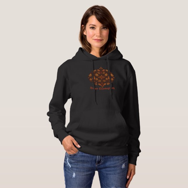 Sudadera Abundancia de otoño (Anverso completo)