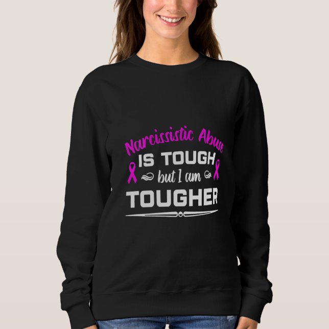 Sudadera Abuso narcisista femenino (Anverso)