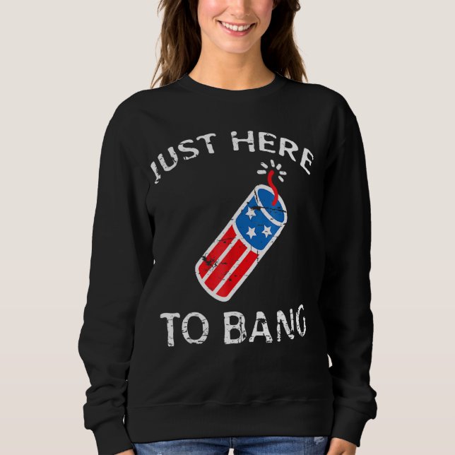 Sudadera Acá A Bang 4 De Julio De Patr (Anverso)