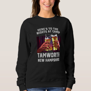 Sudadera Acá A Las Noches En El Campamento Tamworth Camping