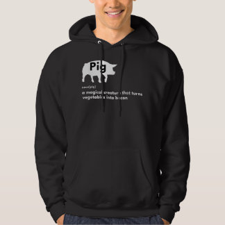 Sudadera Acá Camiseta de cerda de cerdo Caza de cerdo vinta