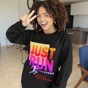Sudadera Acaba de correr Marathon Runner Track Race Vivid