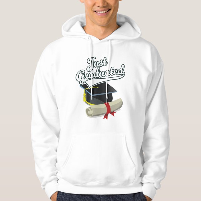 Sudadera ¡Acabé la carrera! (Anverso)