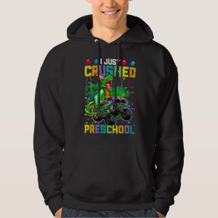 Sudadera Acabo de Aplastar Camion Monstruo Niños Dinosaurio