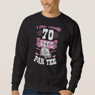 Sudadera Acabo de cumplir los 70 años.