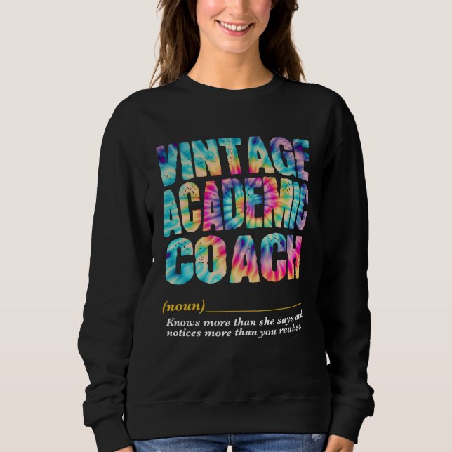 Sudadera Academic Coach Appreciation Week Back to School  1 (Anverso)
