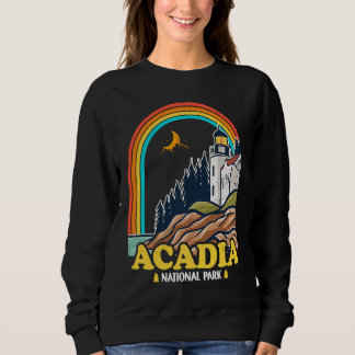 Sudadera Acadia National Park Mountain Trails Nature Campin