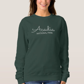 Sudadera Acadia Sweatshirt Cursive