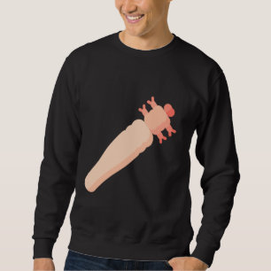 Sudadera Ácaro Demodex - Bichos Ciencia Friki Biología
