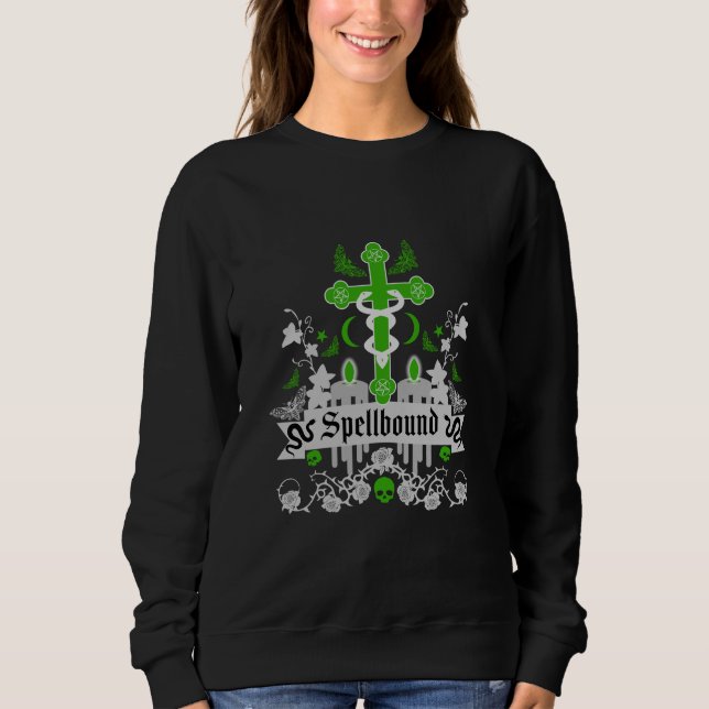 Sudadera Accesorios de moda para postPunk gótico (Anverso)