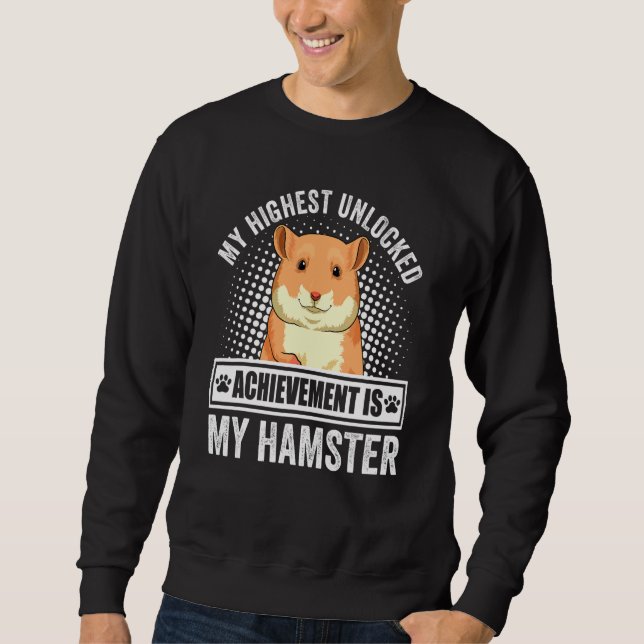 Sudadera Accesorios para dueños de hámsters con outfit lind (Anverso)