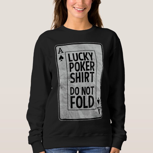 Sudadera Ace Of Spades Lucky Poker Tee (Anverso)