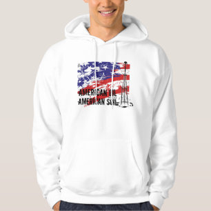 Sudadera Aceite americano, patriota