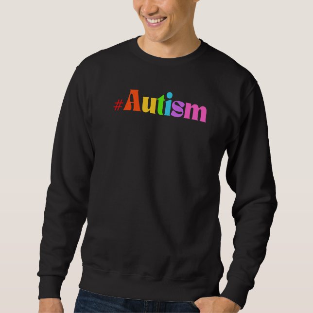 Sudadera Aceptación autista Autismo Conciencia Mes de Mujer (Anverso)