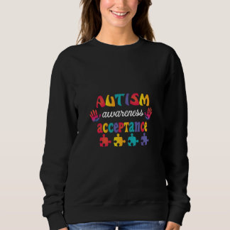 Sudadera Aceptación de conciencia sobre el autismo