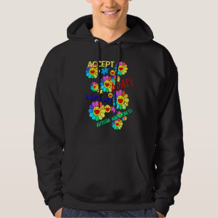 Sudadera Aceptar comprensión amor autismo girasol concienci