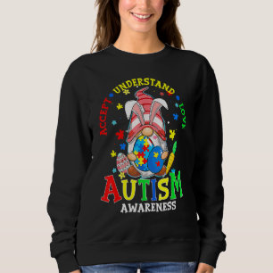 Sudadera Aceptar entender el amor, ganarse el autismo y la