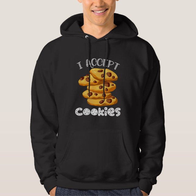 Sudadera Acepto a Cookies Webpage Developer Geek (Anverso)