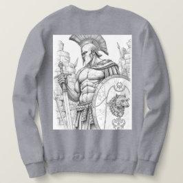 Sudadera Achilles Greek Hero Warrior Sketch Art Hoodie