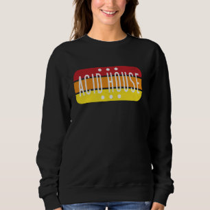 Sudadera Acid House Music Retro TShirt - Vintage Rave Festi