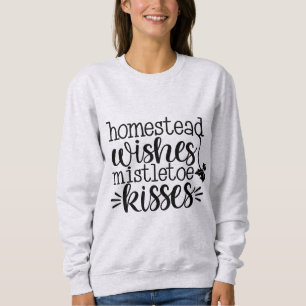Sudadera Acogedor estilo casa de campo