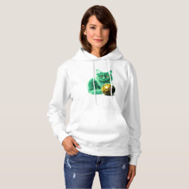 Sudadera Acogedor estilo gato con Hoodie