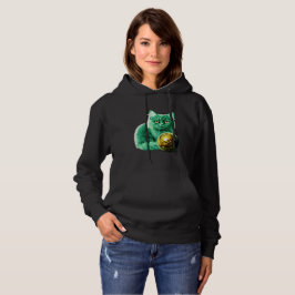 Sudadera Acogedor estilo gato con Hoodie