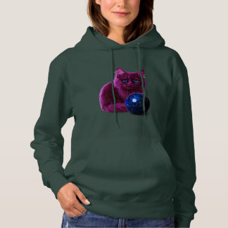 Sudadera Acogedor estilo gato con Hoodie