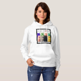 Sudadera Acogedor gato Style Hoodie