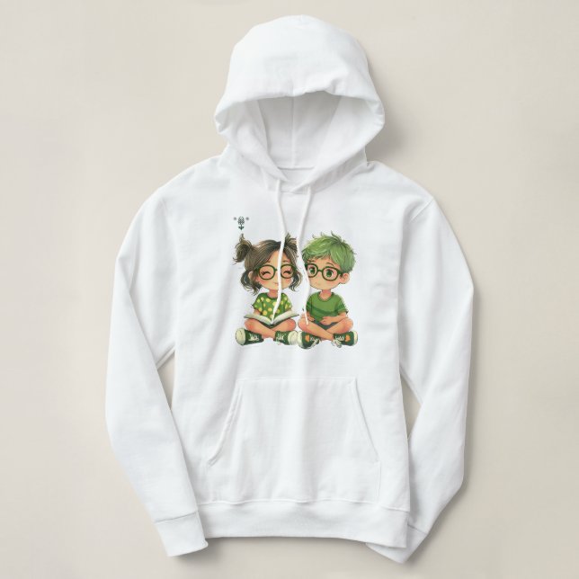Sudadera Acogedor T-Shirt Hoodie - Confort con estilo (Diseño del anverso)