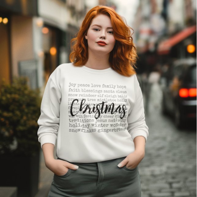 Sudadera acogedora de Navidad, regalos de Navidad  (cozy Christmas shirt, Christmas outfit, Christmas gifts, women christmas sweatshirt, Gift for her)